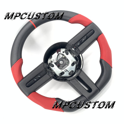 Mpcustom for Ford Mustang 2005-2008 carbon fiber steering wheel matte