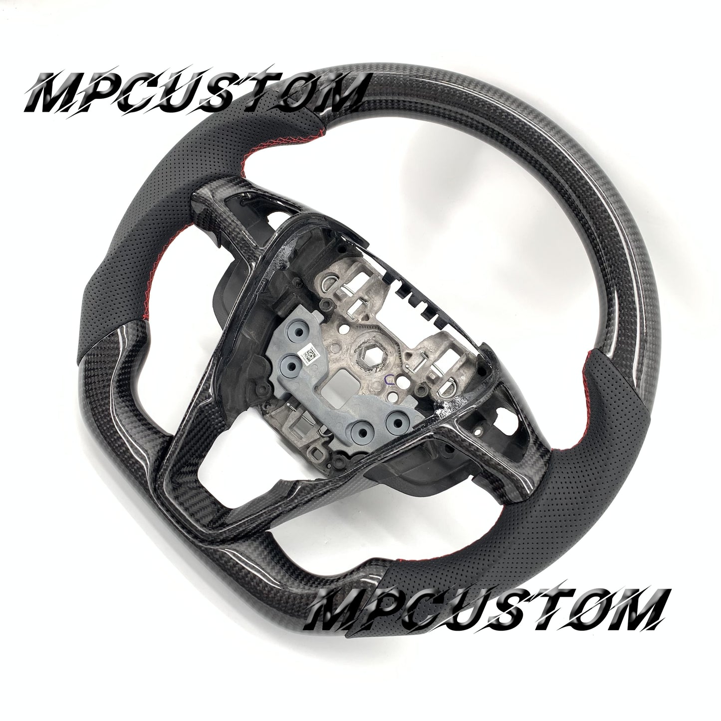 Mpcustom for Ford Mondeo MK5 2013-2020 carbon fiber steering flat bottom