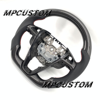 Mpcustom for Ford Mondeo MK5 2013-2020 carbon fiber steering flat bottom