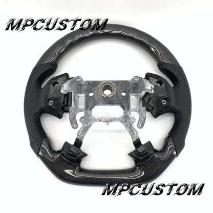 Mpcustom for Acura TL 2004-2006 carbon fiber steering wheel black carbon fiber