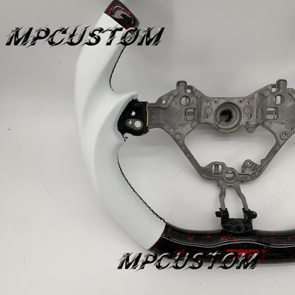 Mpcustom for Toyota 86 BRZ FRS 2017-2019 carbon fiber steering wheel f1 shape