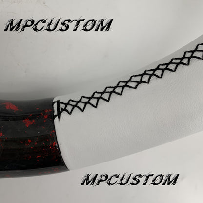 Mpcustom for Toyota 86 BRZ FRS 2017-2019 carbon fiber steering wheel smooth