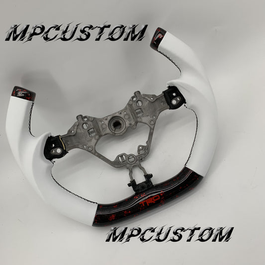 Mpcustom for Toyota 86 BRZ FRS 2017-2019 carbon fiber steering wheel smooth