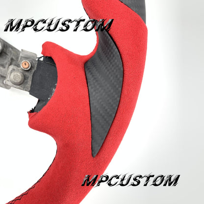 Mpcustom for Nissan 370z Juke z34 carbon fiber steering wheel Alcantara