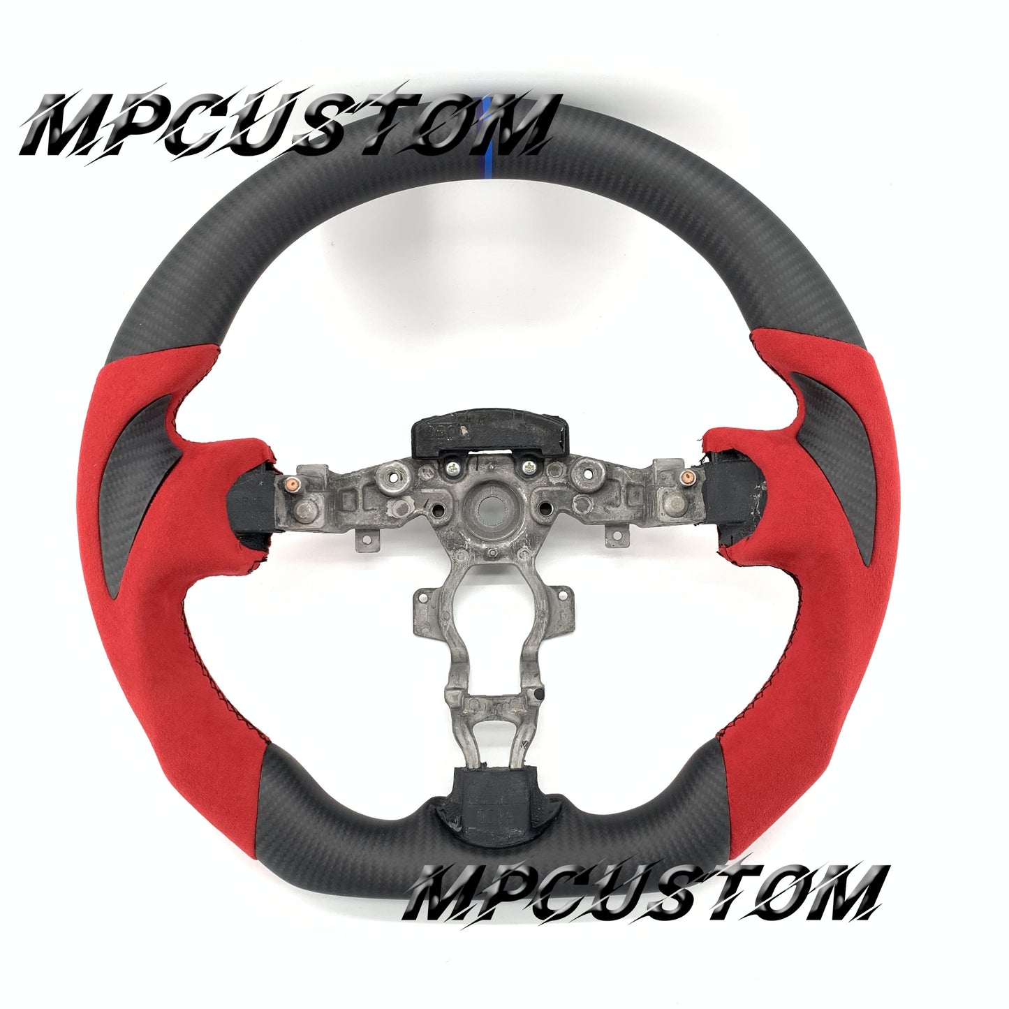 Mpcustom for Nissan 370z Juke z34 carbon fiber steering wheel Alcantara