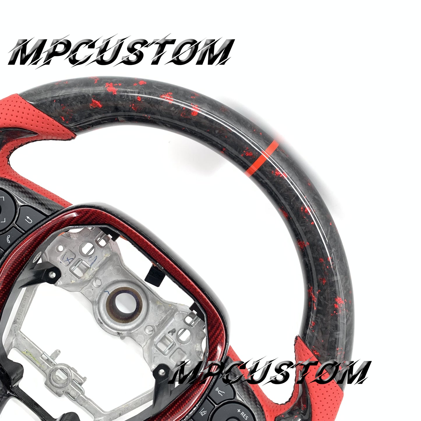 Mpcustom for Toyota Corolla 2019-2021 carbon fiber steering wheel gloss