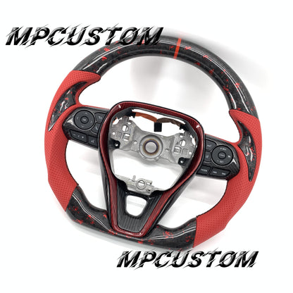 Mpcustom for Toyota Corolla 2019-2021 carbon fiber steering wheel round top