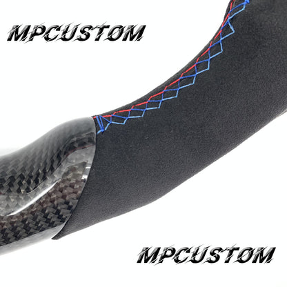 Mpcustom for BMW 6 series F06/F13/F12 carbon fiber steering wheel red stripe line