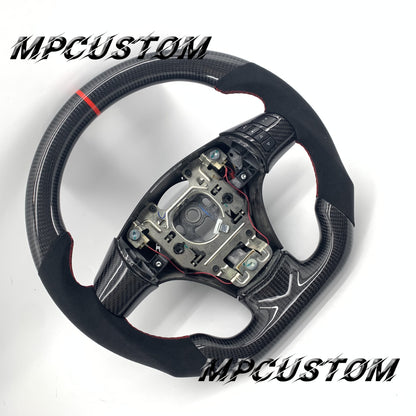 Mpcustom for Chevrolet Corvette C6 ZR1 Z06 carbon fiber steering wheel Alcantara