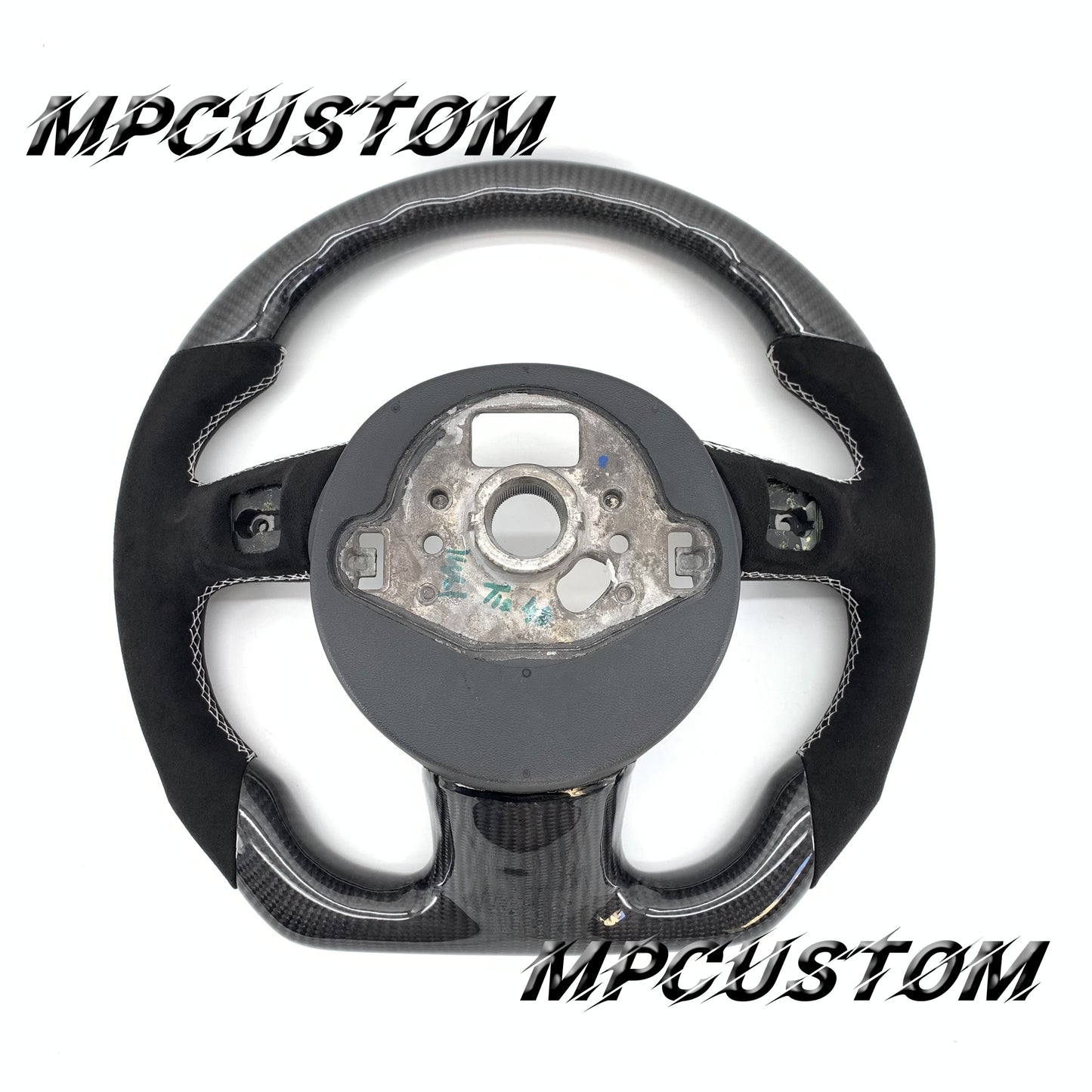 Mpcustom for Audi B8.5 A1 2012-2016 carbon fiber steering wheel gloss