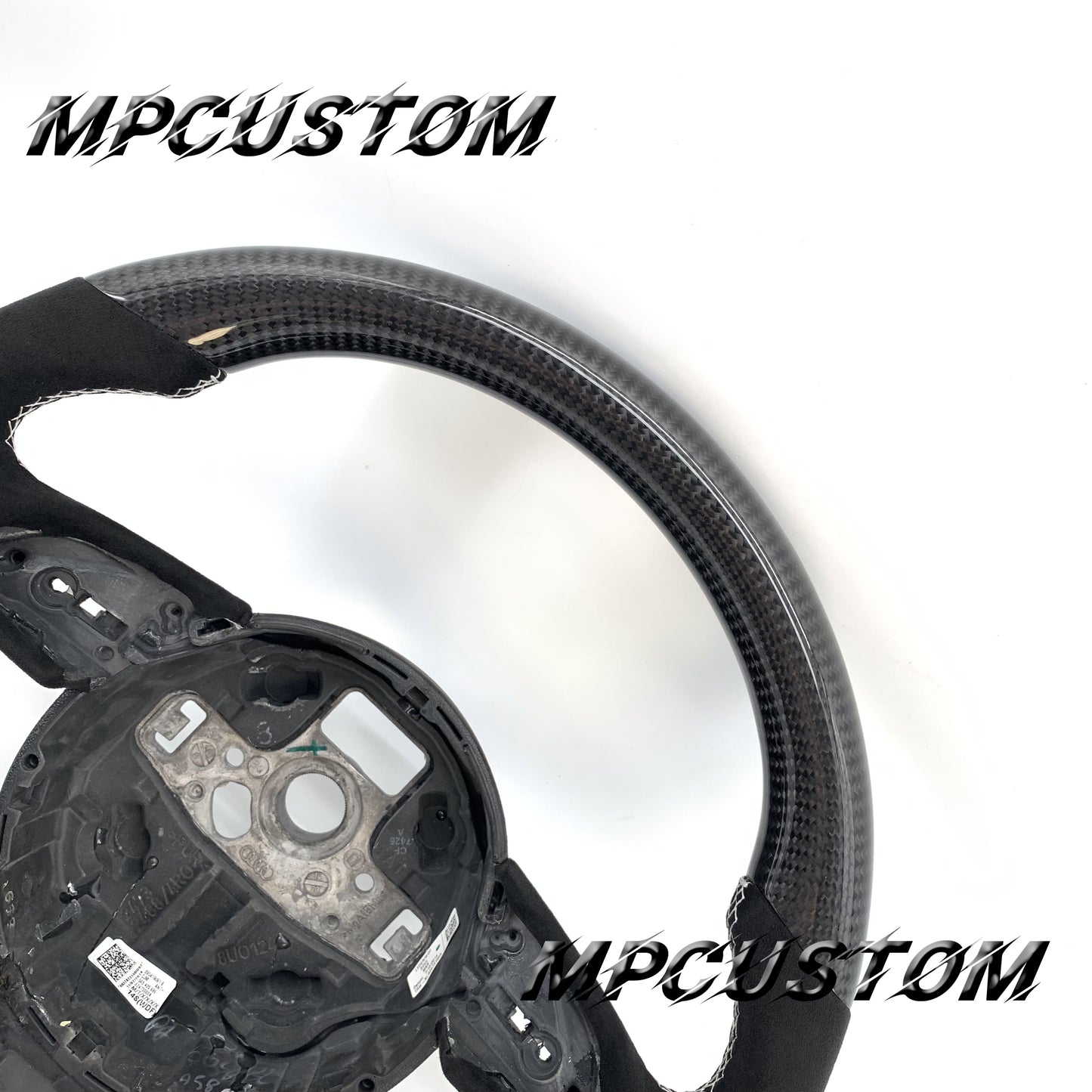 Mpcustom for Audi B8.5 A1 2012-2016 carbon fiber steering wheel gloss