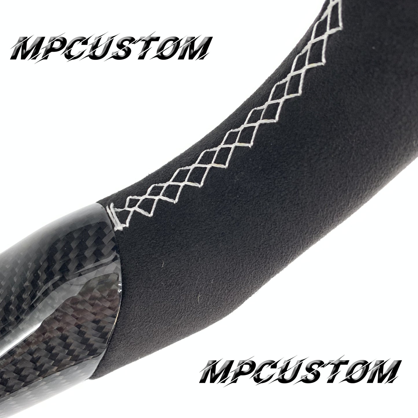 Mpcustom for Audi B8.5 A1 2012-2016 carbon fiber steering wheel gloss