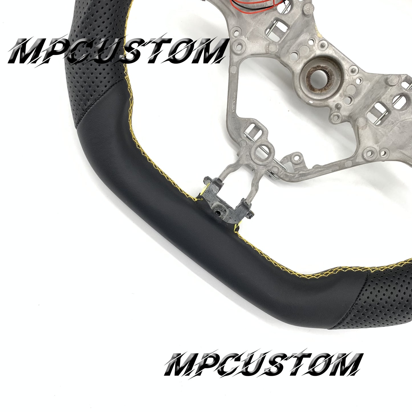 Mpcustom for Toyota 86 BRZ FRS 2017-2019 carbon fiber steering wheel led and smooth