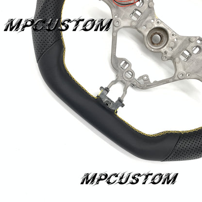 Mpcustom for Toyota 86 BRZ FRS 2017-2019 carbon fiber steering wheel matte and led