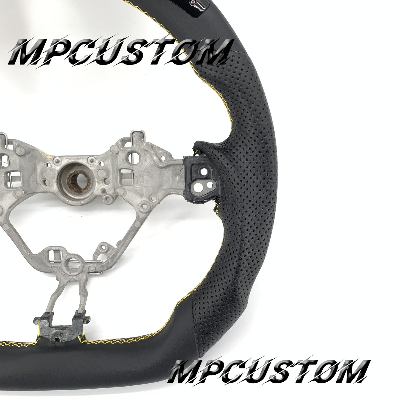 Mpcustom for Toyota 86 BRZ FRS 2017-2019 carbon fiber steering wheel led and smooth