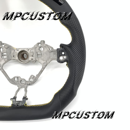 Mpcustom for Toyota 86 BRZ FRS 2017-2019 carbon fiber steering wheel led and smooth