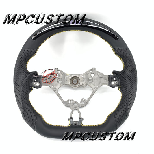 Mpcustom for Toyota 86 BRZ FRS 2017-2019 carbon fiber steering wheel matte and led