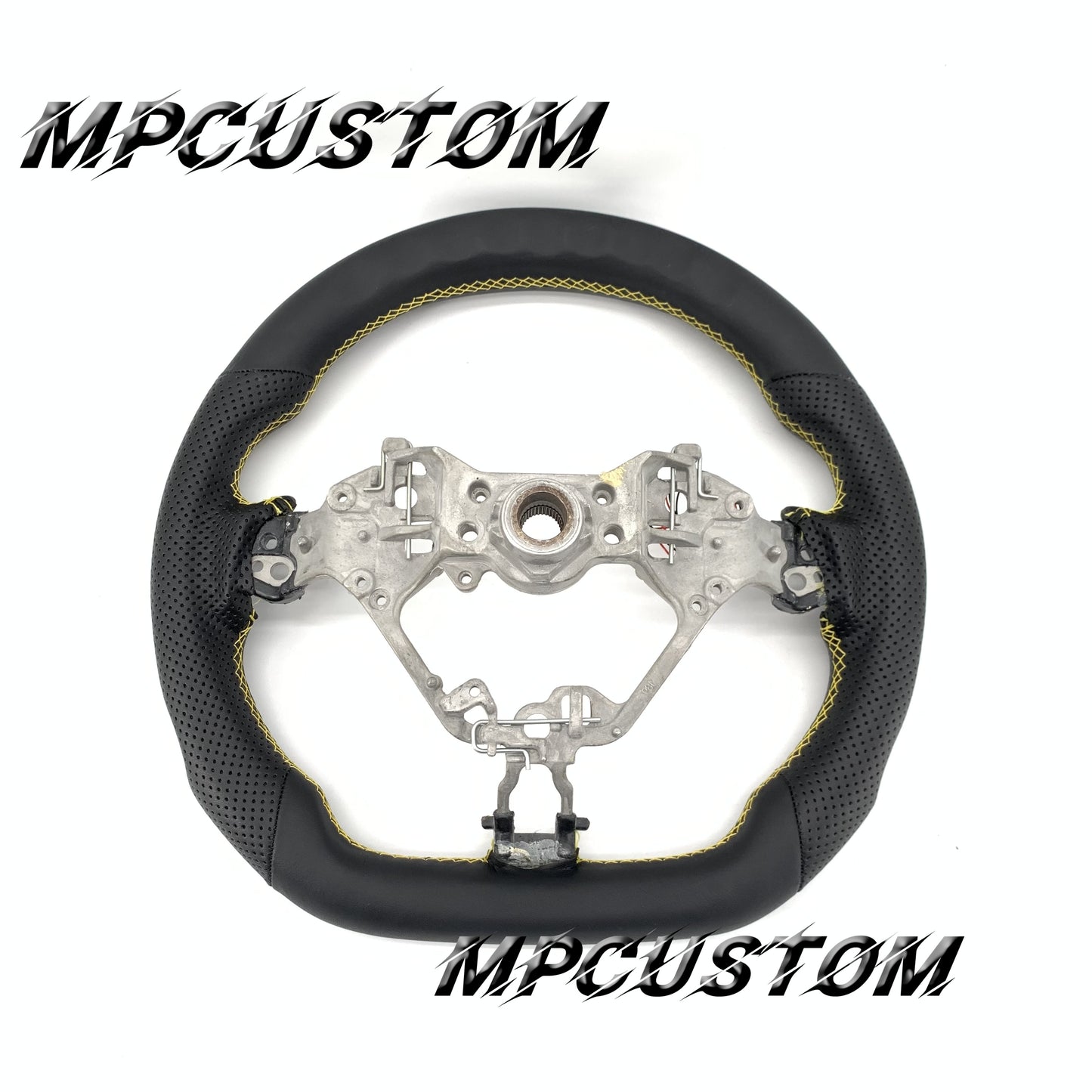 Mpcustom for Toyota 86 BRZ FRS 2017-2019 carbon fiber steering wheel led and smooth