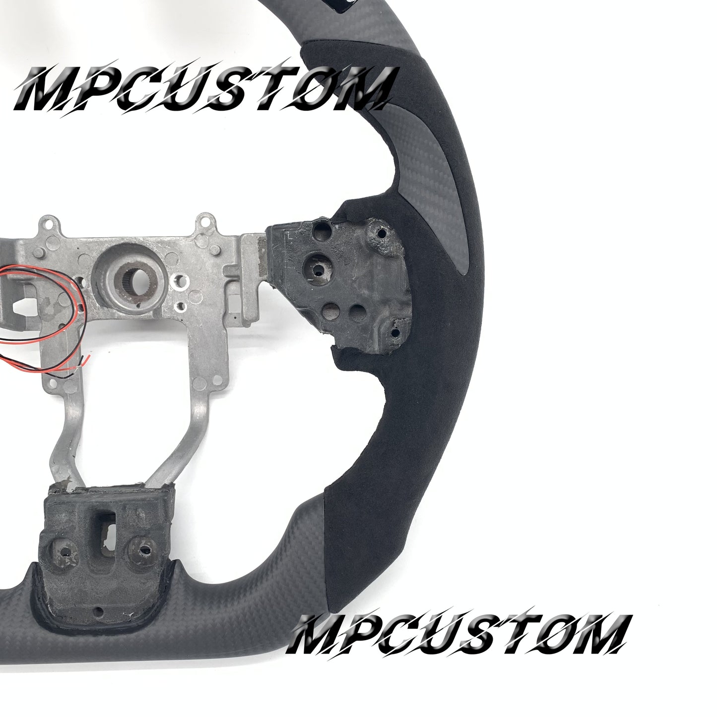 Mpcustom for Mitsubishi EVOX carbon fiber steering wheel gloss