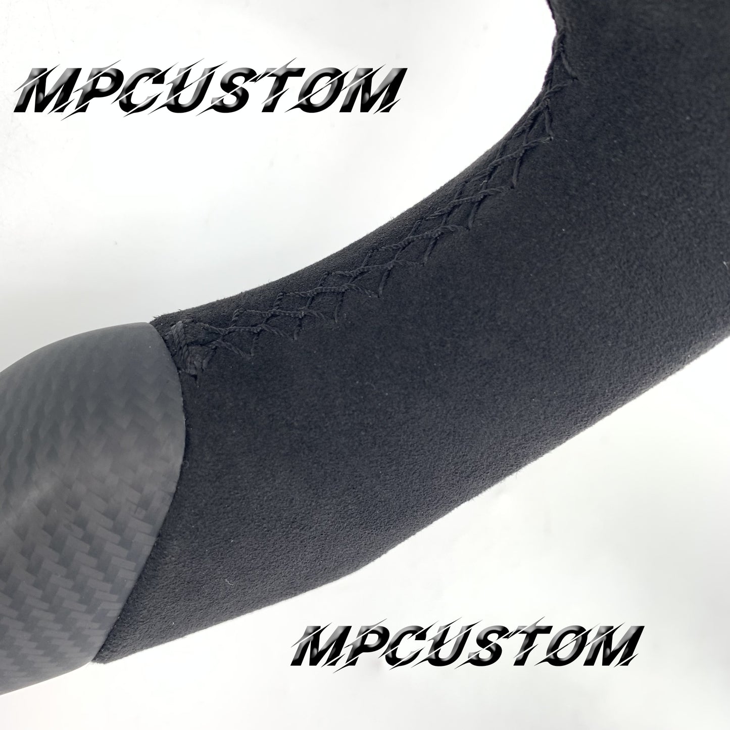 Mpcustom for Mitsubishi EVOX carbon fiber steering wheel gloss