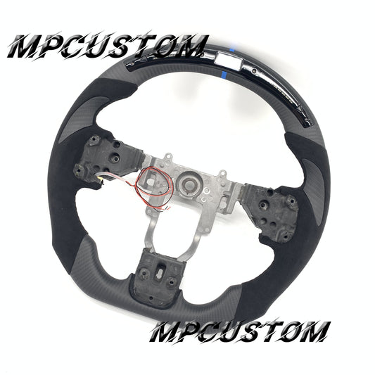 Mpcustom for Mitsubishi EVOX carbon fiber steering wheel gloss