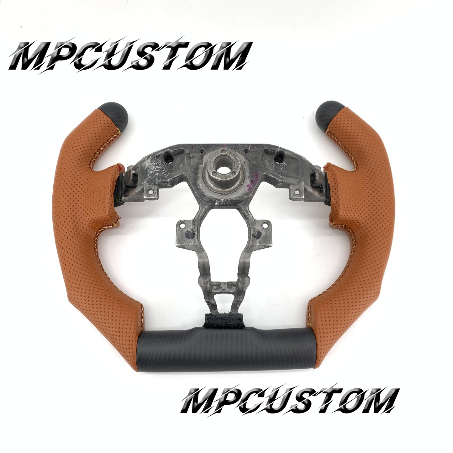 Mpcustom for Nissan 370z Juke z34 carbon fiber steering wheel f1 shape and matte