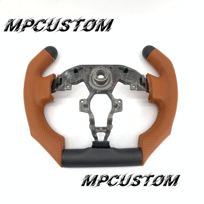 Mpcustom for Nissan 370z Juke z34 carbon fiber steering wheel f1 shape and matte