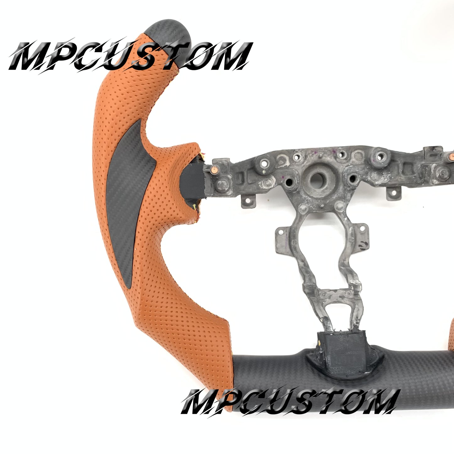 Mpcustom for Nissan 370z Juke z34 carbon fiber steering wheel f1 shape and matte