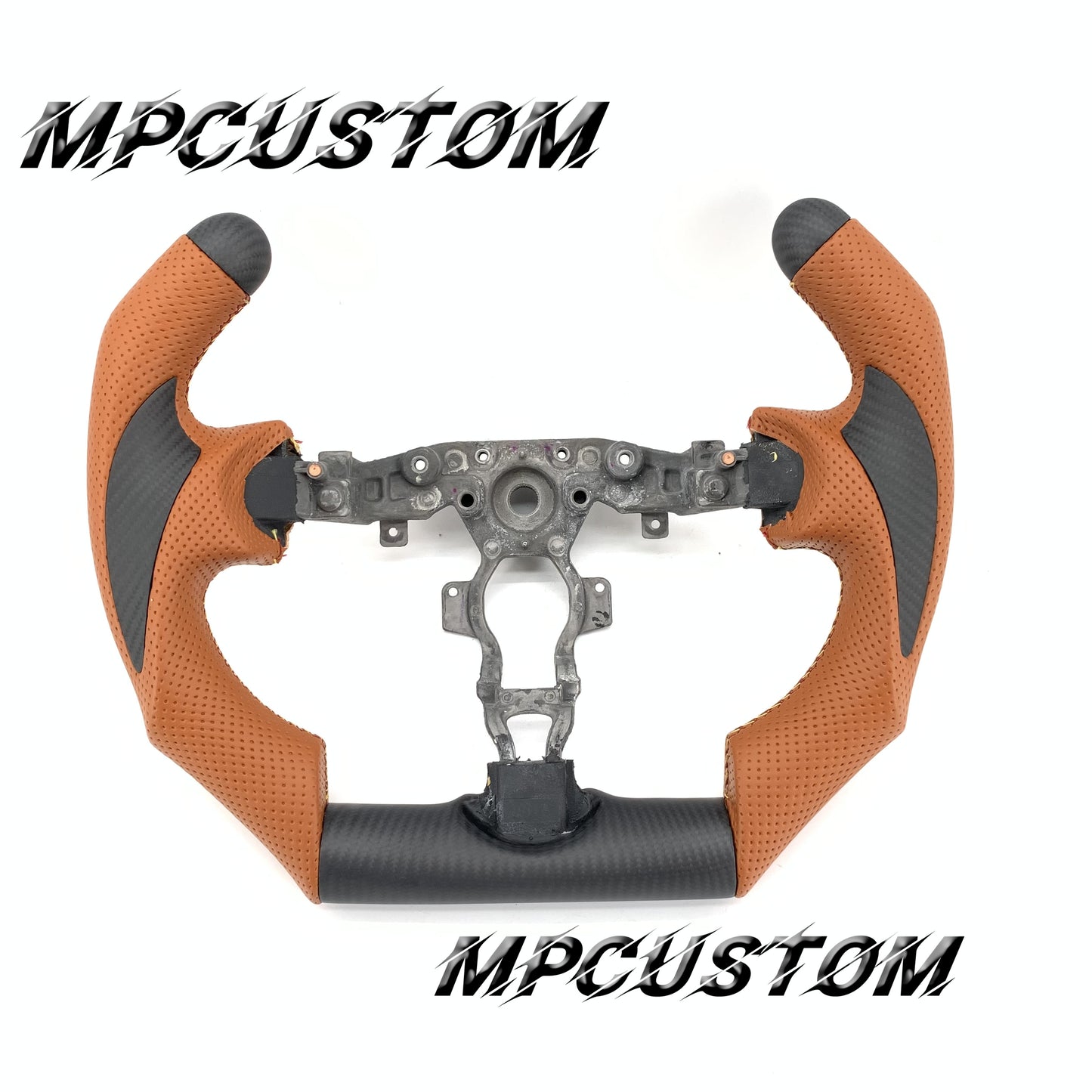 Mpcustom for Nissan 370z Juke z34 carbon fiber steering wheel f1 shape and matte