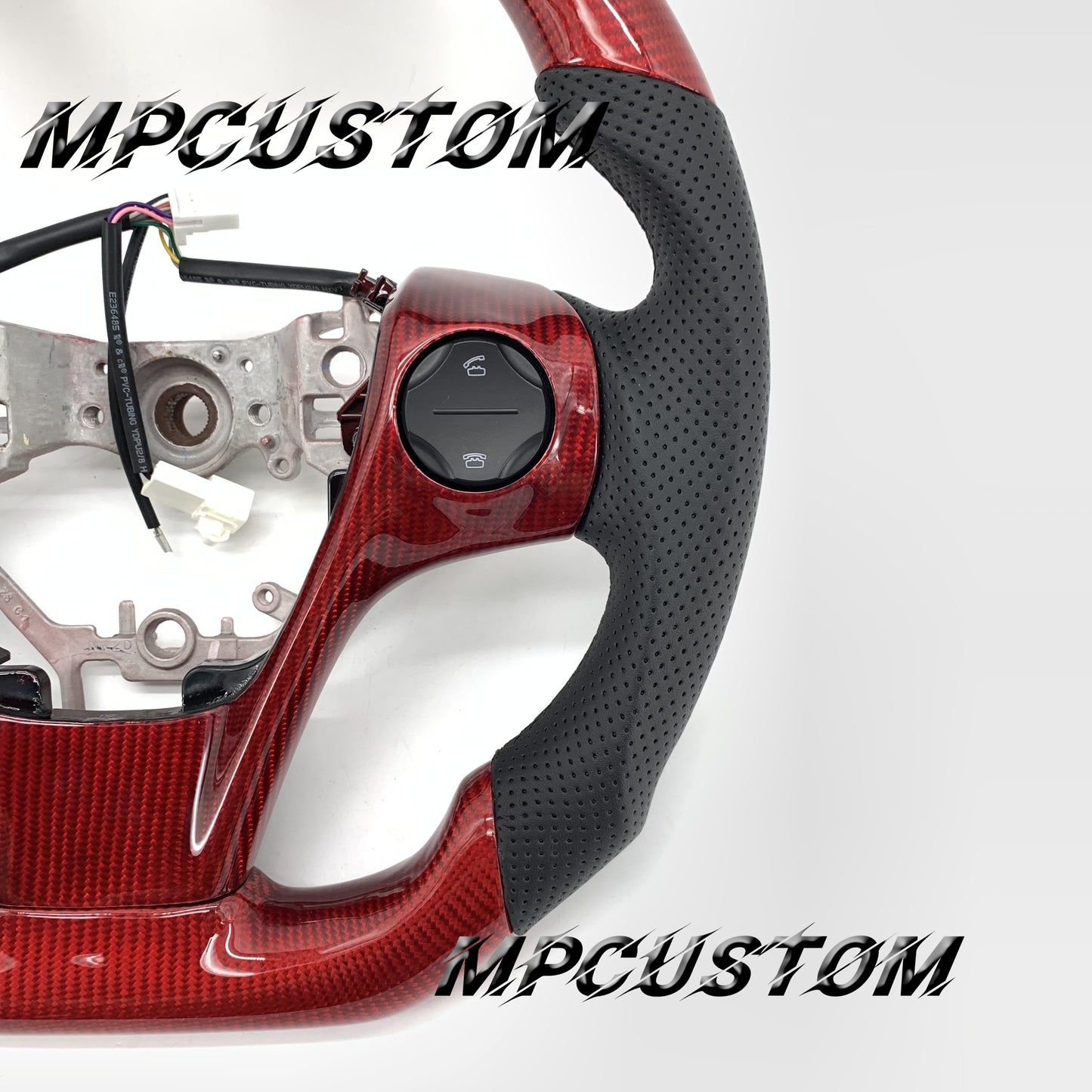 Mpcustom for Toyota 7th camry carbon fiber steering wheel round top