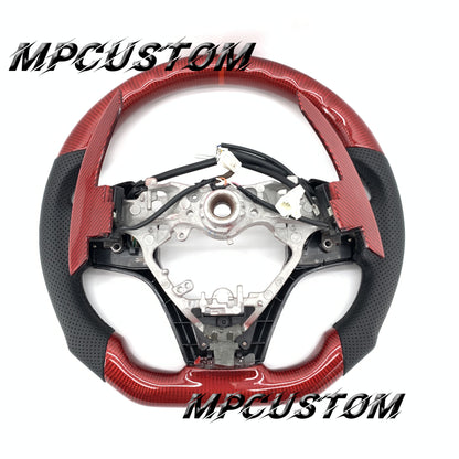 Mpcustom for Toyota 7th camry carbon fiber steering wheel flat bottom