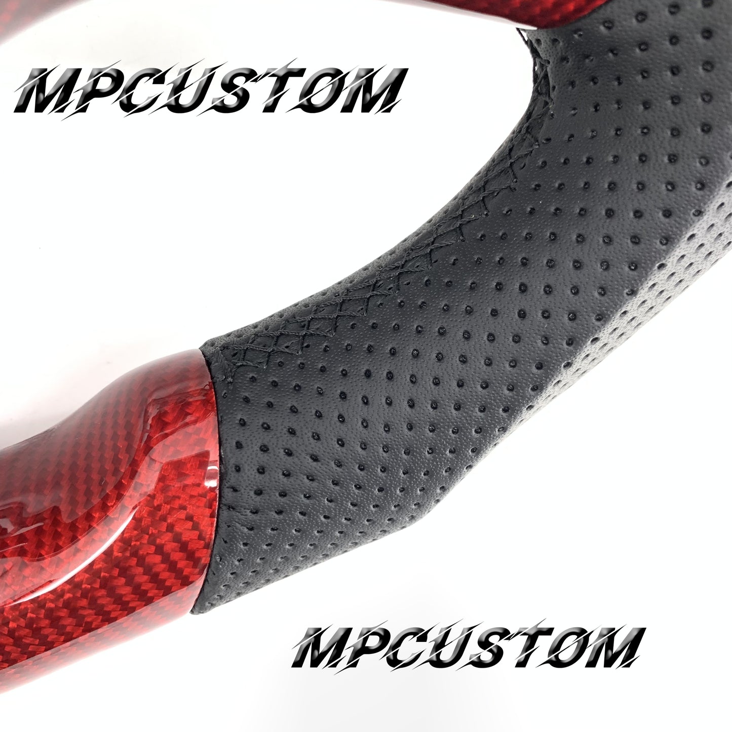 Mpcustom for Toyota 7th camry carbon fiber steering wheel flat bottom