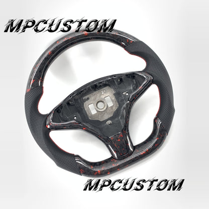 Mpcustom for Tesla model S X carbon fiber steering wheel gloss