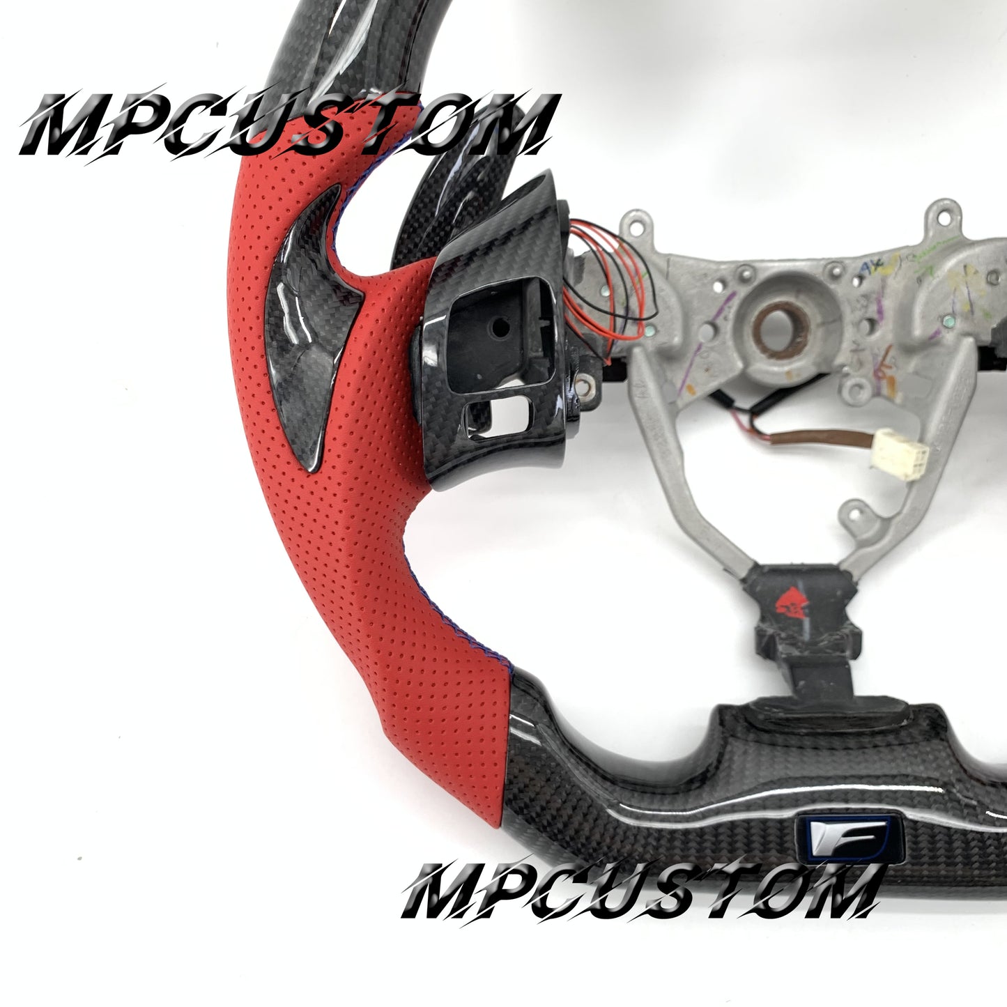 Mpcustom for Lexus IS250 2006-2013 carbon fiber steering wheel led