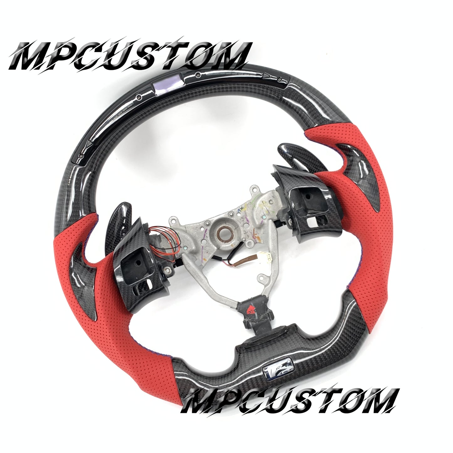 Mpcustom for Lexus IS250 2006-2013 carbon fiber steering wheel led