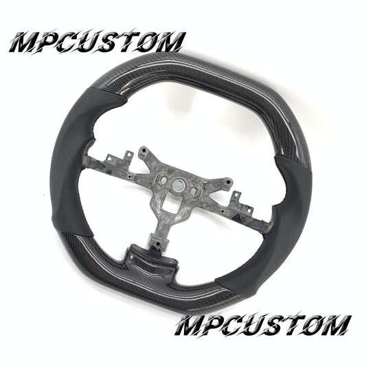 Mpcustom for Chevrolet Corvette C6 ZR1 Z06 carbon fiber steering wheel gloss