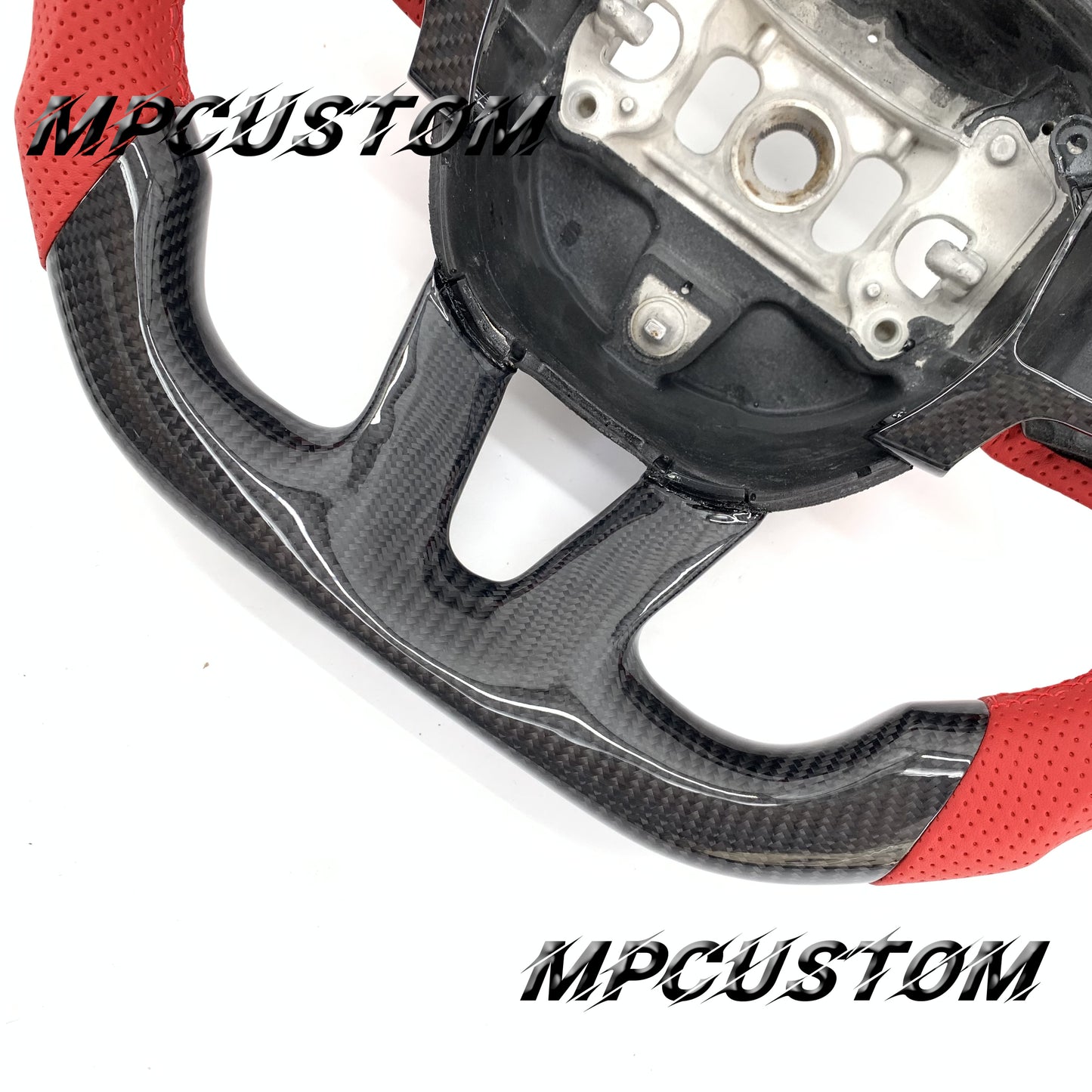 Mpcustom for Dodge SRT Challenger 2015-2021  carbon fiber steering wheel gloss