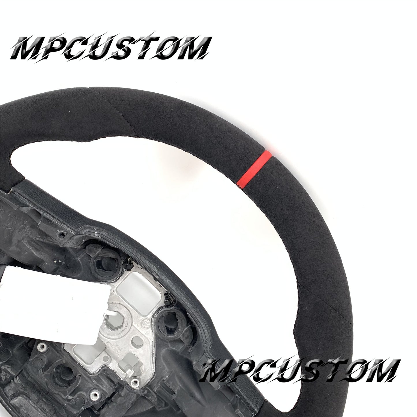 Mpcustom for Ford F150 carbon fiber steering wheel Alcantara