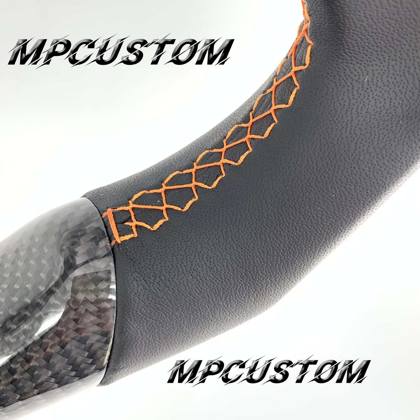 Mpcustom for Nissan GTR R35 2017+ carbon fiber steering wheel round top