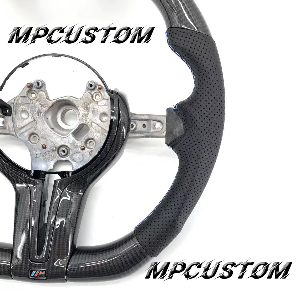 Mpcustom for BMW 2 series F22/F23/F44/F45 carbon fiber steering wheel gloss carbon fiber