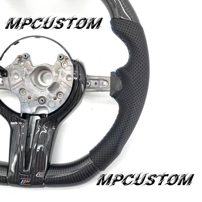 Mpcustom for BMW 2 series F22/F23/F44/F45 carbon fiber steering wheel gloss carbon fiber