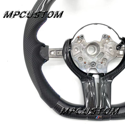 Mpcustom for BMW 3 series F30/F31/F35 carbon fiber steering wheel gloss carbon fiber