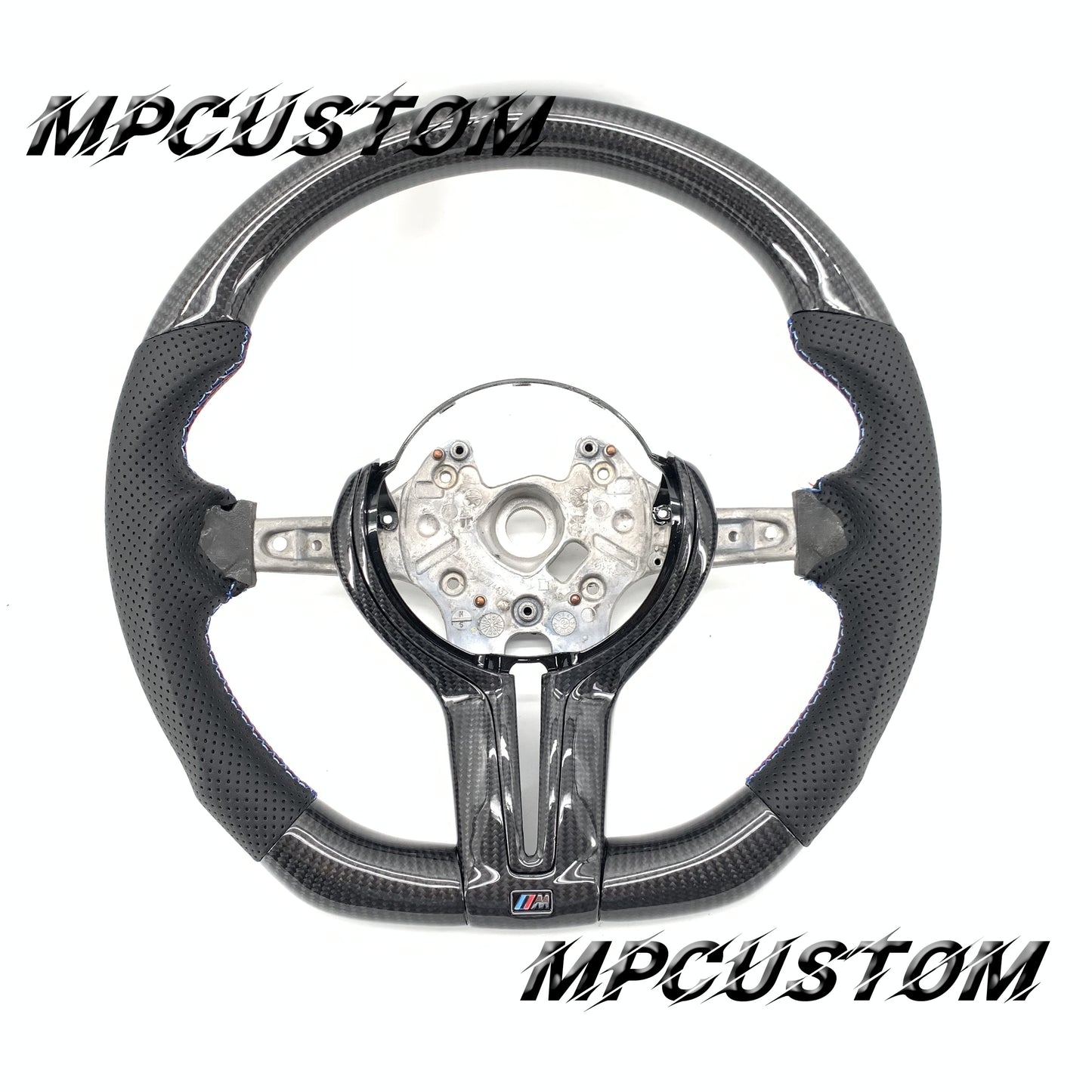 Mpcustom for BMW 3 series F30/F31/F35 carbon fiber steering wheel gloss carbon fiber