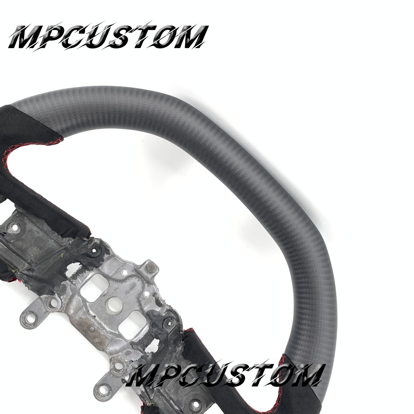 Mpcustom for Jeep Wrangler JL 2018+ carbon fiber steering wheel flat bottom