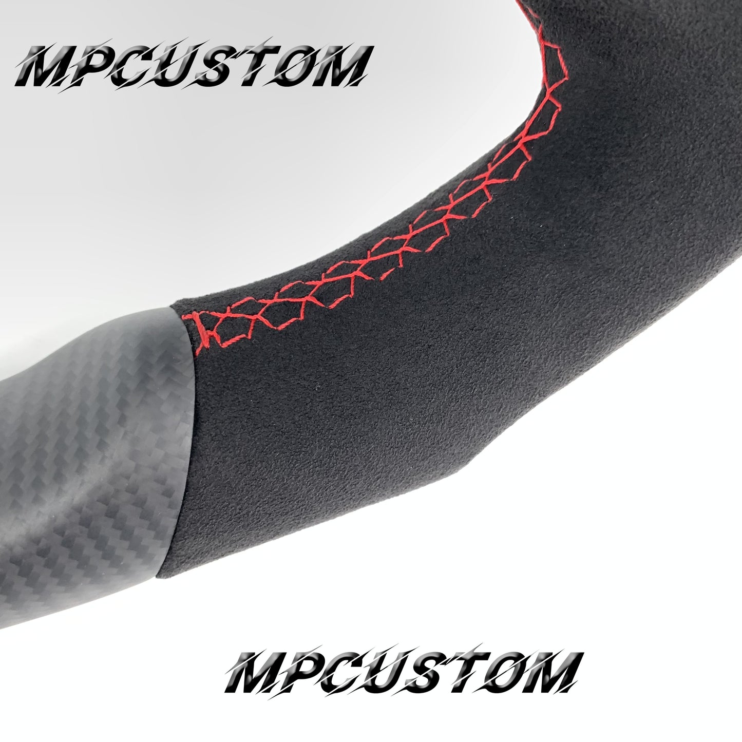 Mpcustom for Jeep Wrangler JL 2018+ carbon fiber steering wheel flat bottom