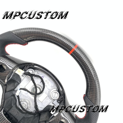 Mpcustom for Tesla model 3 Y carbon fiber steering wheel gloss