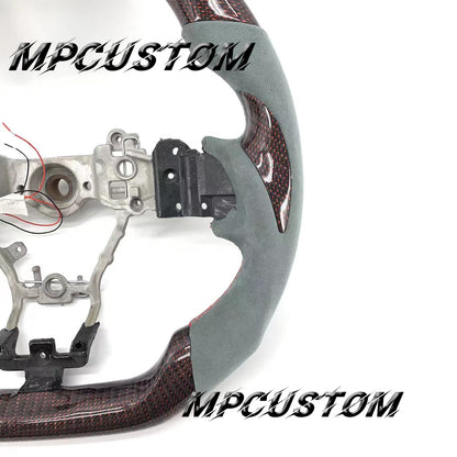 Mpcustom for Subaru 2015-2021 carbon fiber steering wheel led
