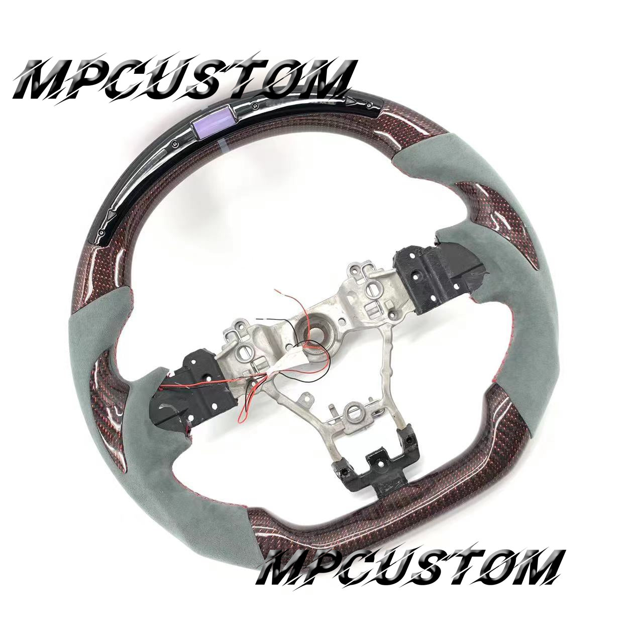 Mpcustom for Subaru 2015-2021 carbon fiber steering wheel led
