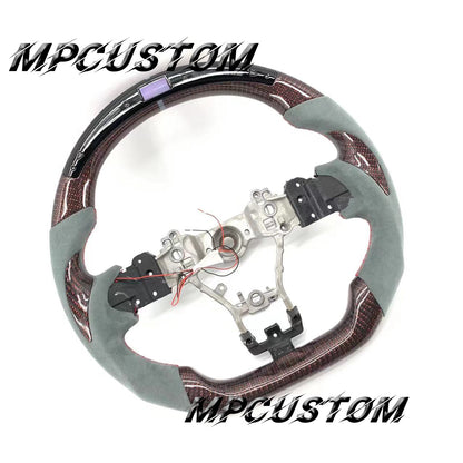 Mpcustom for Subaru 2015-2021 carbon fiber steering wheel led