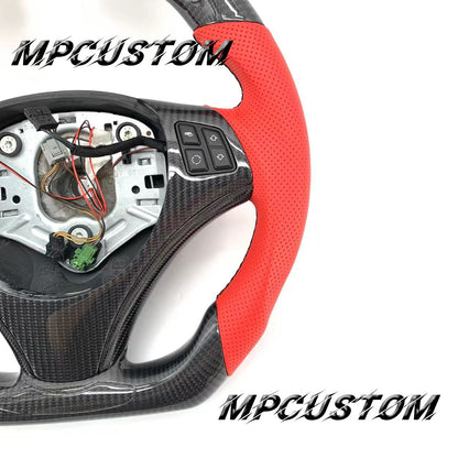 Mpcustom for BMW e90 carbon fiber steering wheel led
